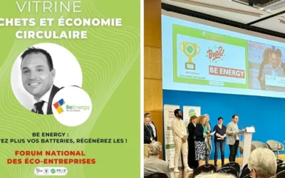 Be Energy, awarded the”Trophée de l’Éco-Entreprise Innovante 2024″