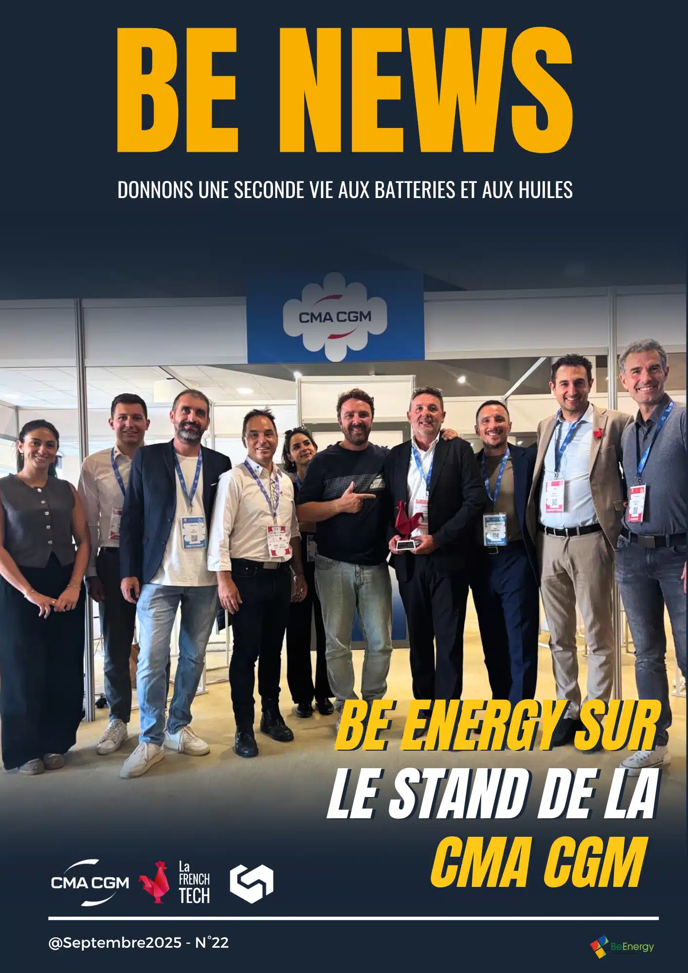 Be-News-Septembre-2025-n°22 Annonce de la prochaine édition de BeNews sur la régénération des batteries : innovations, tendances et solutions durables à venir.