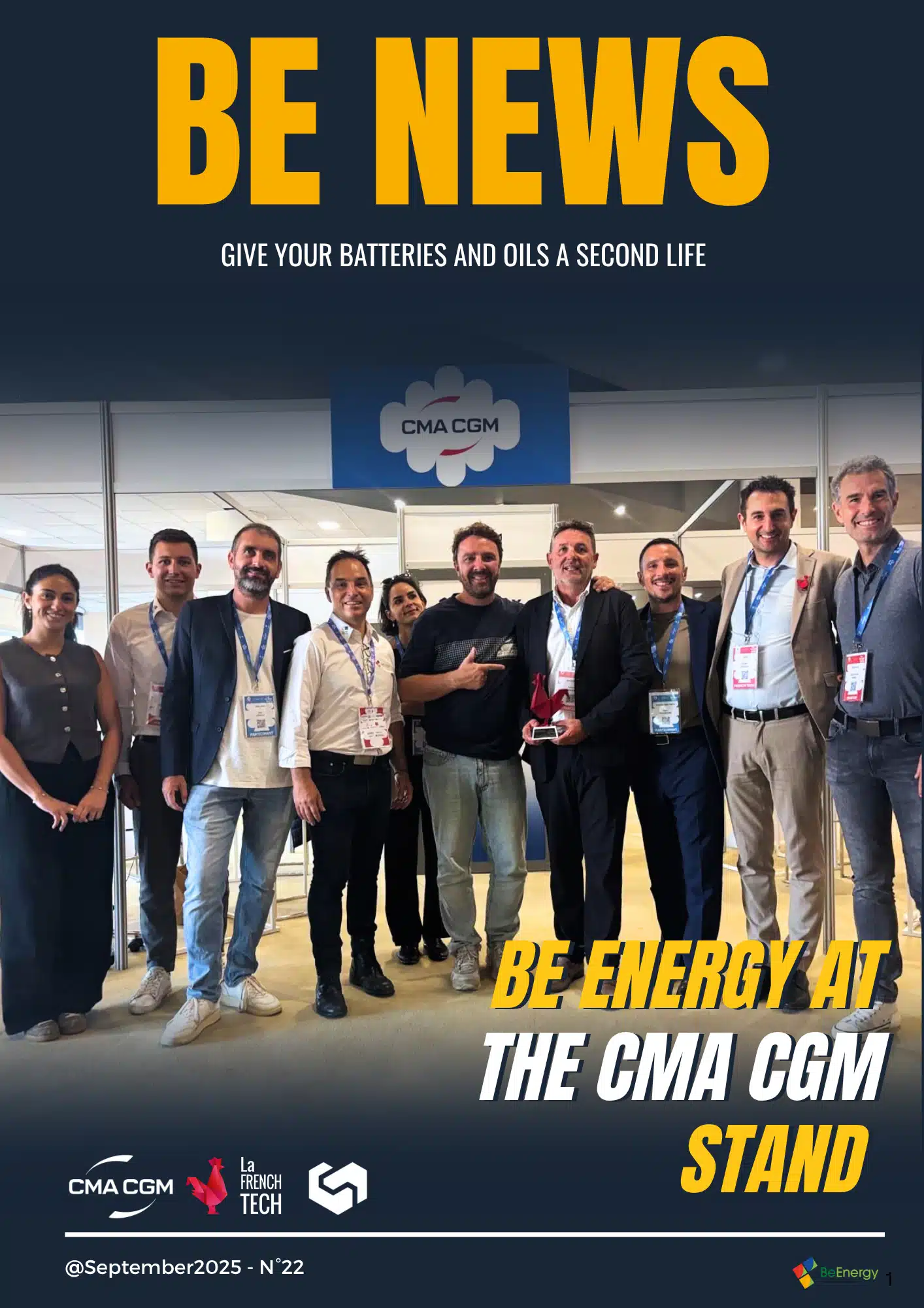 V.EN-Be-News-Septembre-2025-n°22 Annonce de la prochaine édition de BeNews sur la régénération des batteries : innovations, tendances et solutions durables à venir.