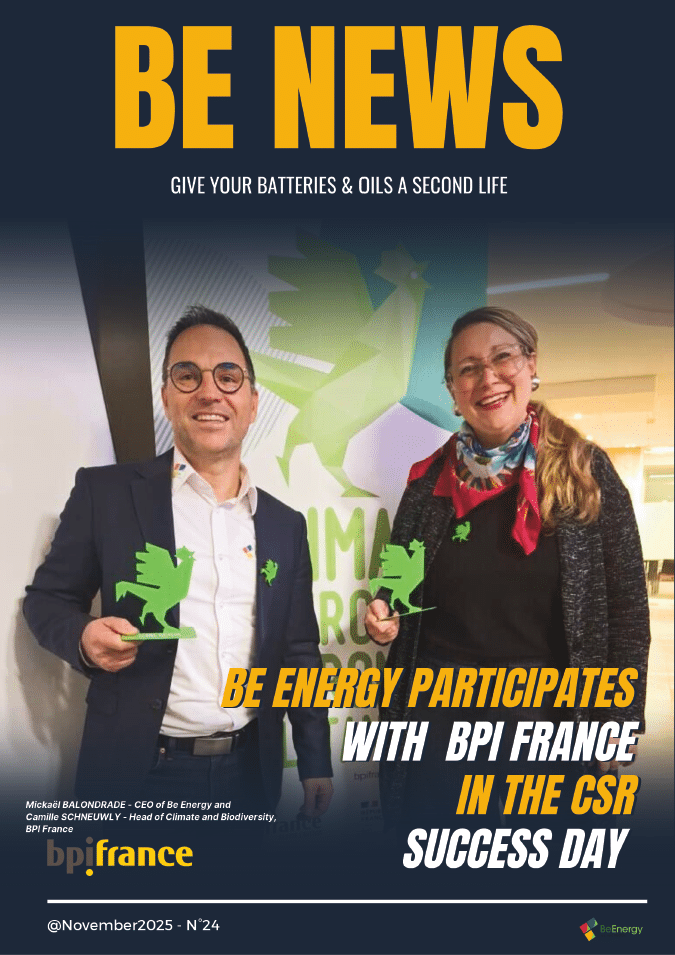 Announcing the next edition of BeNews on battery regeneration: innovations, trends, and sustainable solutions to come.