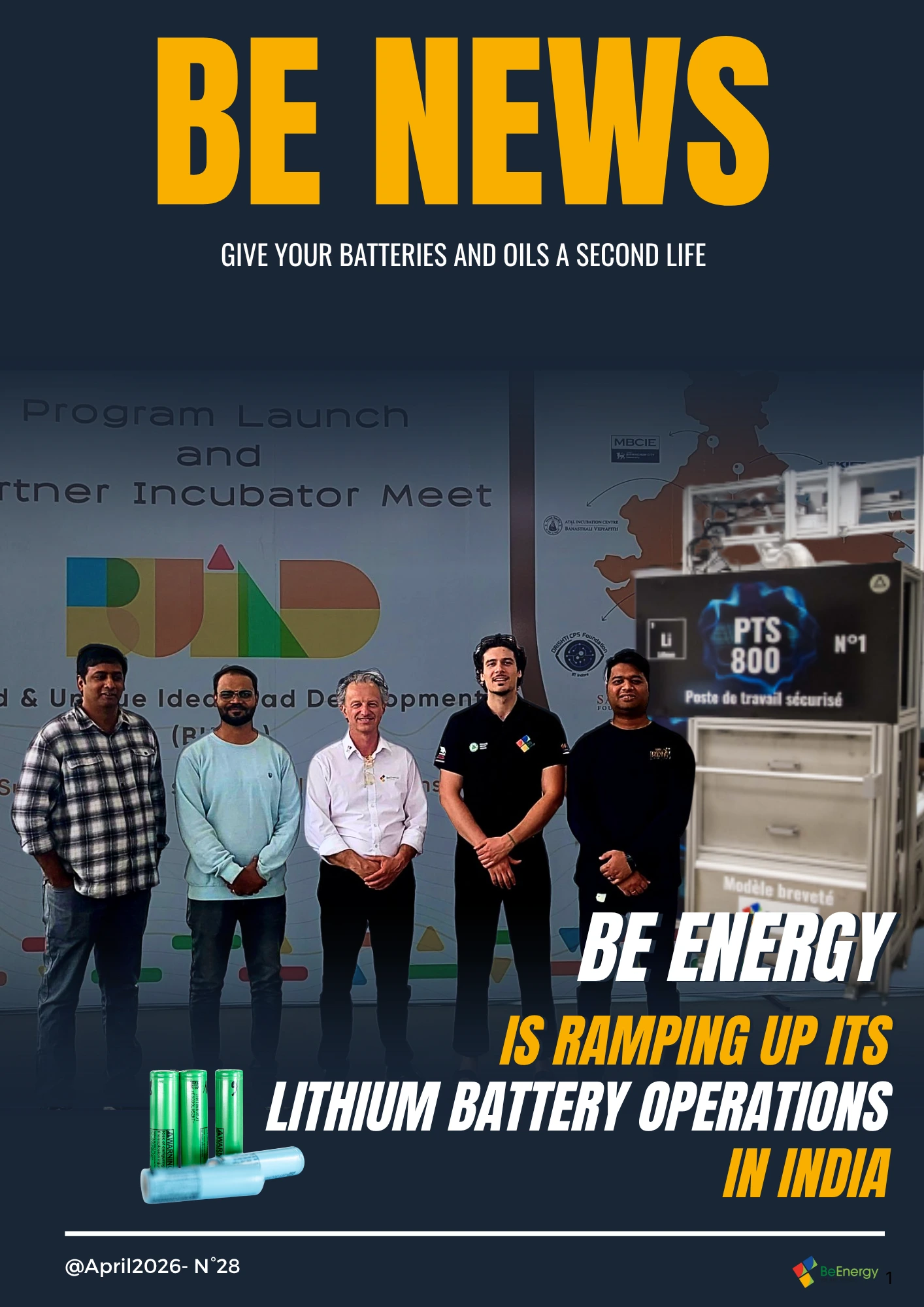 Announcing the next edition of BeNews on battery regeneration: innovations, trends, and sustainable solutions to come.